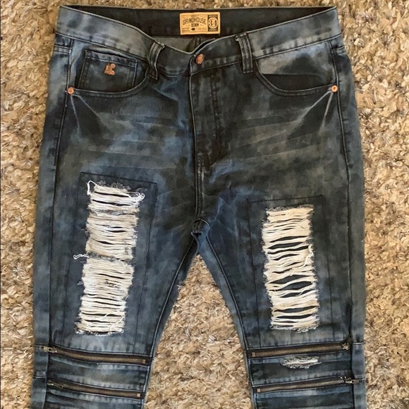 34X32 COMBO🚨a LOT of ripped effects & zippers! - Picture 2 of 4